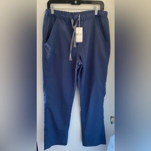 FIGS Men's Eldoret Basic Scrub Pants PM5800 Blue Size Medium